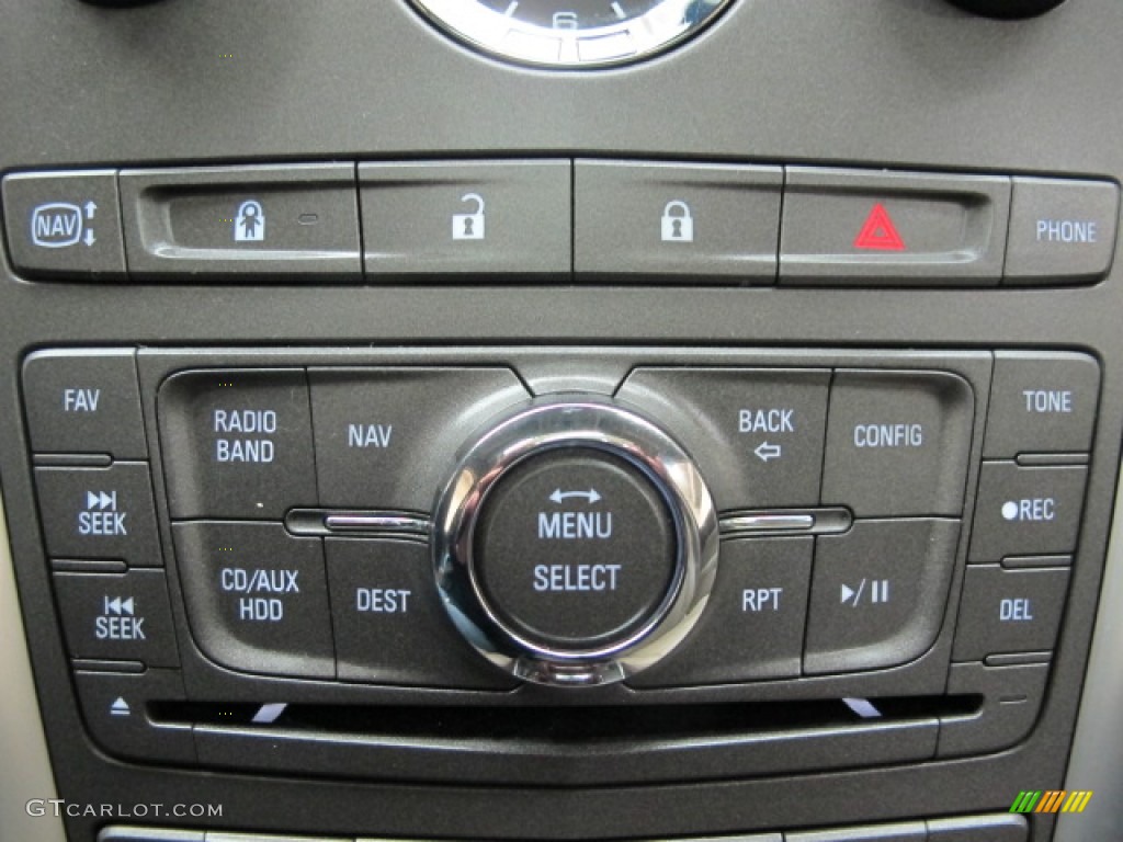 2011 SRX 4 V6 AWD - Gold Mist Metallic / Shale/Brownstone photo #33