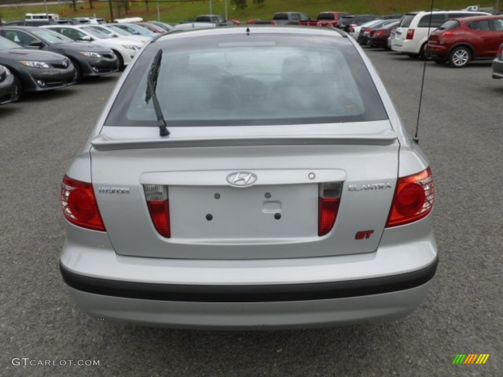 2006 Elantra GT Hatchback - Sterling Silver / Gray photo #5