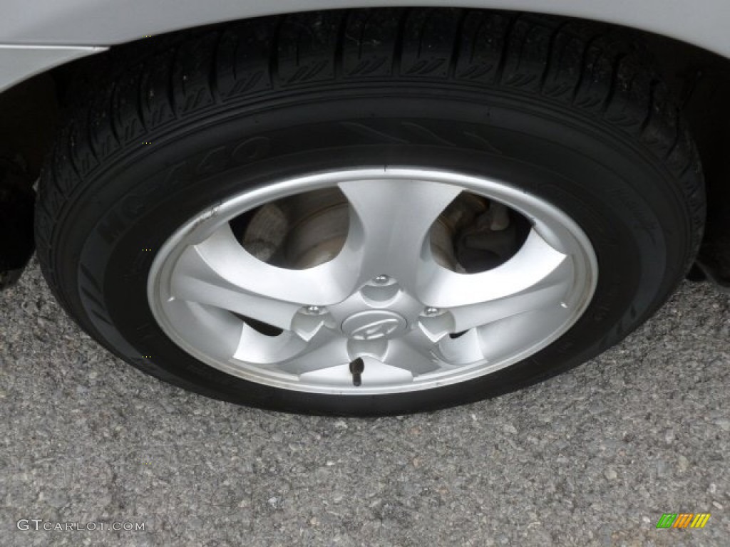 2006 Elantra GT Hatchback - Sterling Silver / Gray photo #7