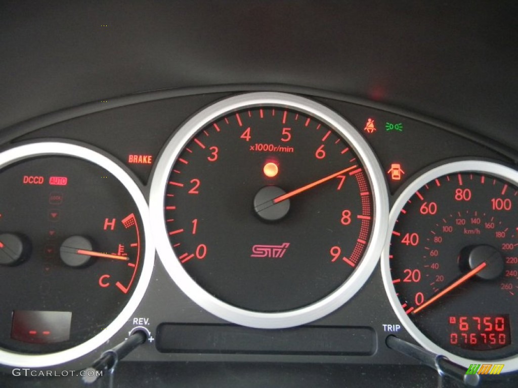 2007 Subaru Impreza WRX STi Gauges Photo #73132359