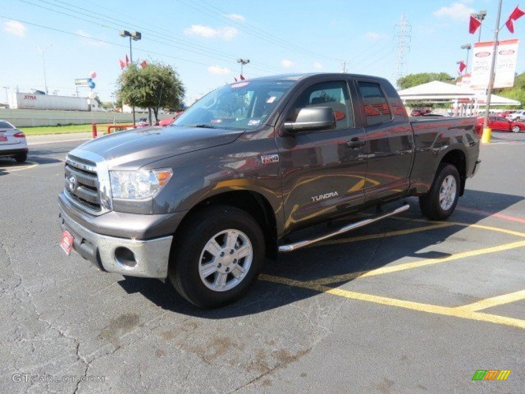 2011 Tundra Double Cab 4x4 - Magnetic Gray Metallic / Graphite Gray photo #3