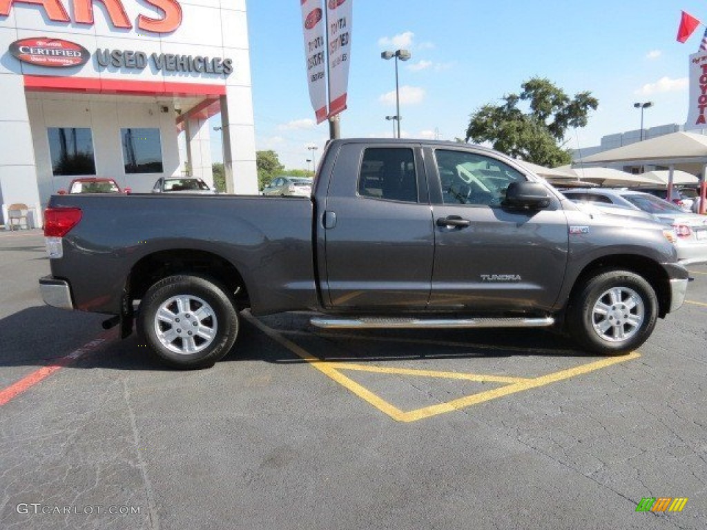 2011 Tundra Double Cab 4x4 - Magnetic Gray Metallic / Graphite Gray photo #8