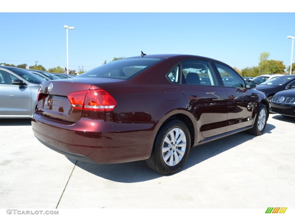 2013 Passat 2.5L S - Opera Red Metallic / Titan Black photo #2
