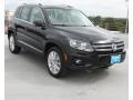 Deep Black Metallic - Tiguan SE Photo No. 1