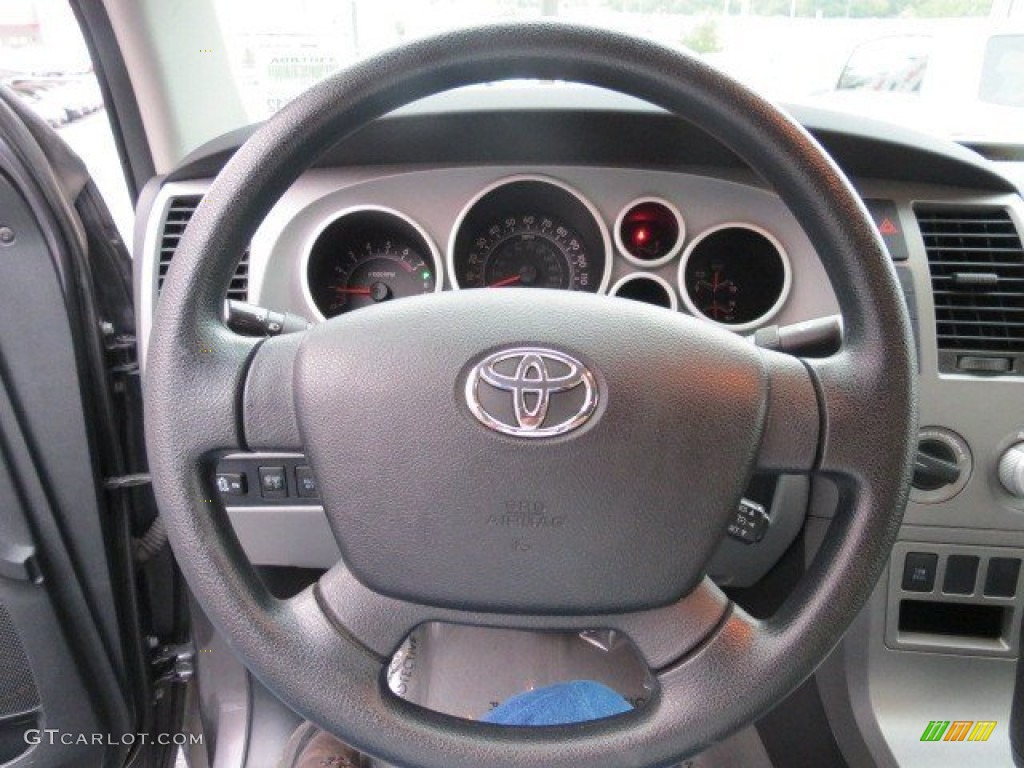 2011 Tundra Double Cab 4x4 - Magnetic Gray Metallic / Graphite Gray photo #36