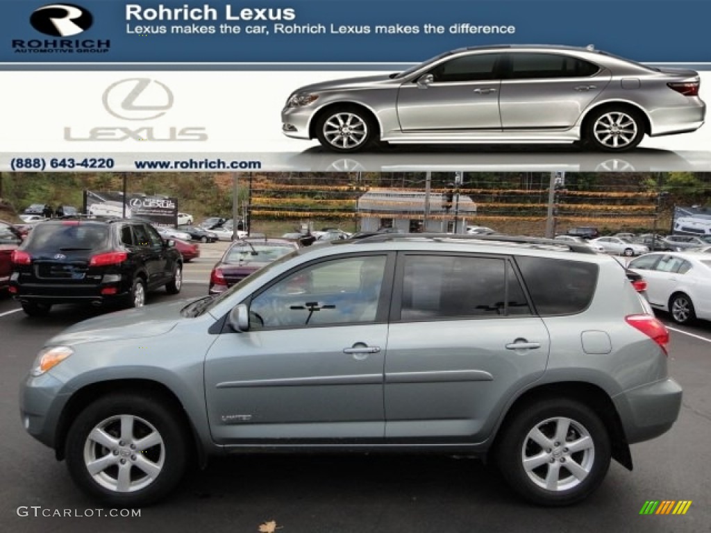 2007 RAV4 Limited 4WD - Everglade Metallic / Ash Gray photo #1