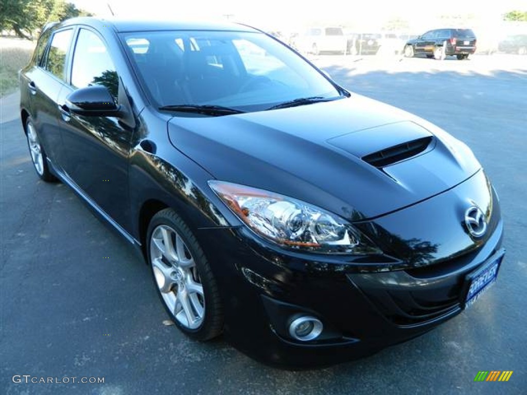 Black Mica 2010 Mazda MAZDA3 MAZDASPEED3 Sport 5 Door Exterior Photo #73139211