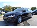 Black Uni - Jetta SE Sedan Photo No. 1