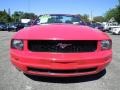 Torch Red - Mustang V6 Deluxe Convertible Photo No. 2
