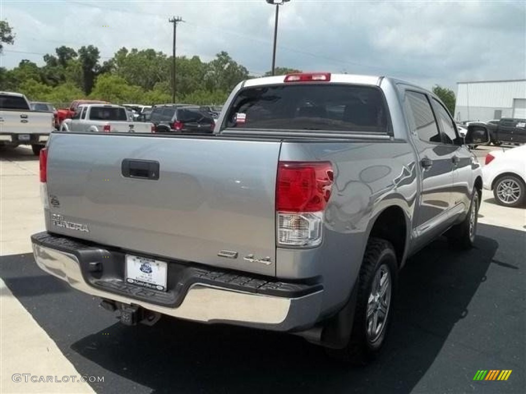 2010 Tundra SR5 CrewMax 4x4 - Silver Sky Metallic / Graphite Gray photo #4