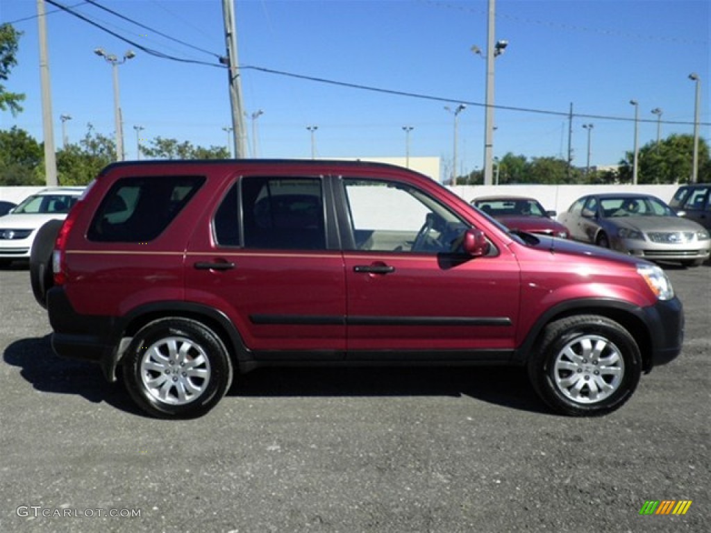 2006 CR-V EX - Redondo Red Pearl / Ivory photo #13