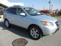 2008 Silver Blue Hyundai Santa Fe Limited 4WD  photo #7