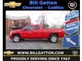 2013 Victory Red Chevrolet Silverado 1500 LT Extended Cab 4x4  photo #1