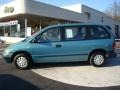 1999 Island Teal Satin Glow Plymouth Voyager   photo #1