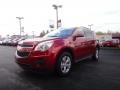 2013 Crystal Red Tintcoat Chevrolet Equinox LT AWD  photo #2