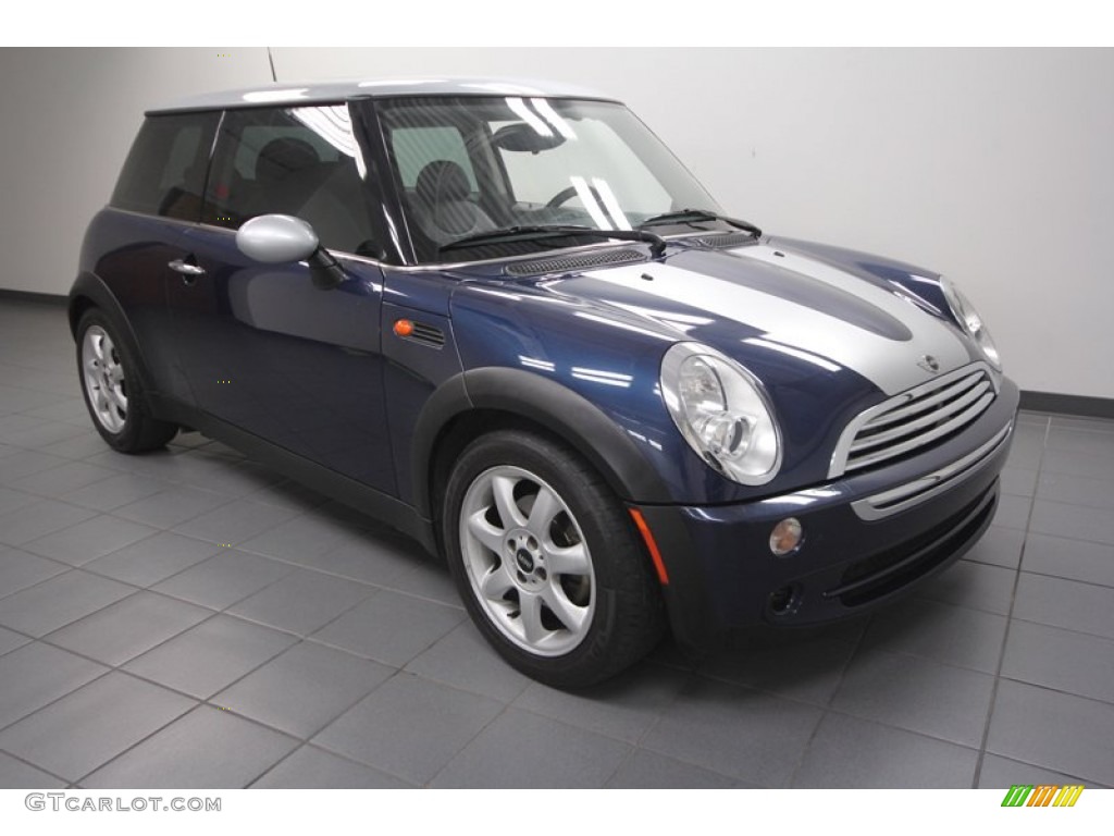 2006 Cooper Hardtop - Space Blue Metallic / Space Gray/Panther Black photo #1