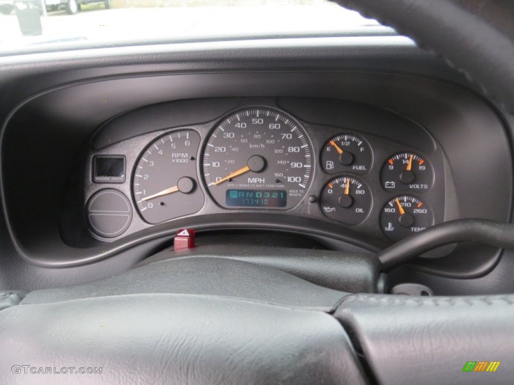 2002 Silverado 1500 LS Extended Cab - Medium Charcoal Gray Metallic / Graphite Gray photo #36