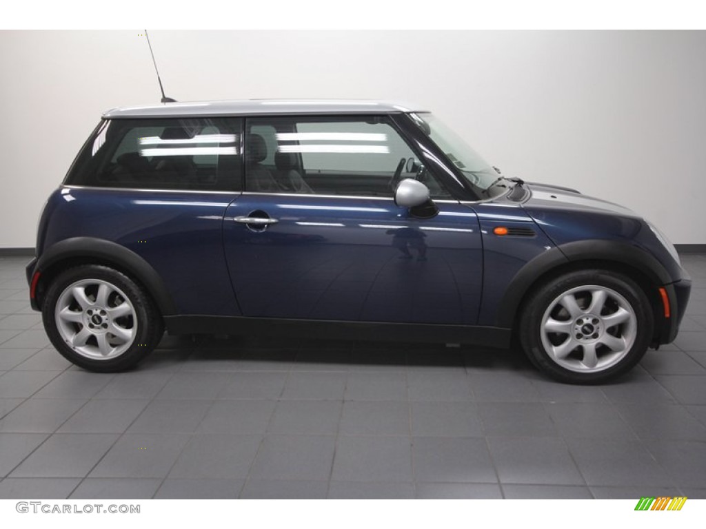 2006 Cooper Hardtop - Space Blue Metallic / Space Gray/Panther Black photo #7