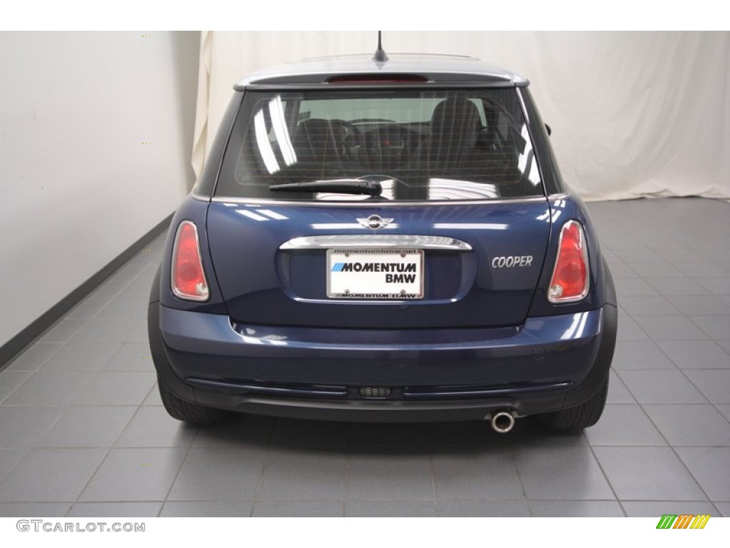 2006 Cooper Hardtop - Space Blue Metallic / Space Gray/Panther Black photo #12