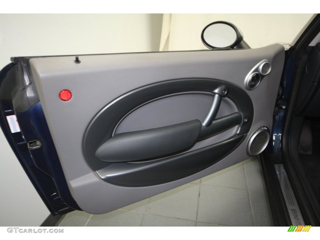 2006 Cooper Hardtop - Space Blue Metallic / Space Gray/Panther Black photo #14