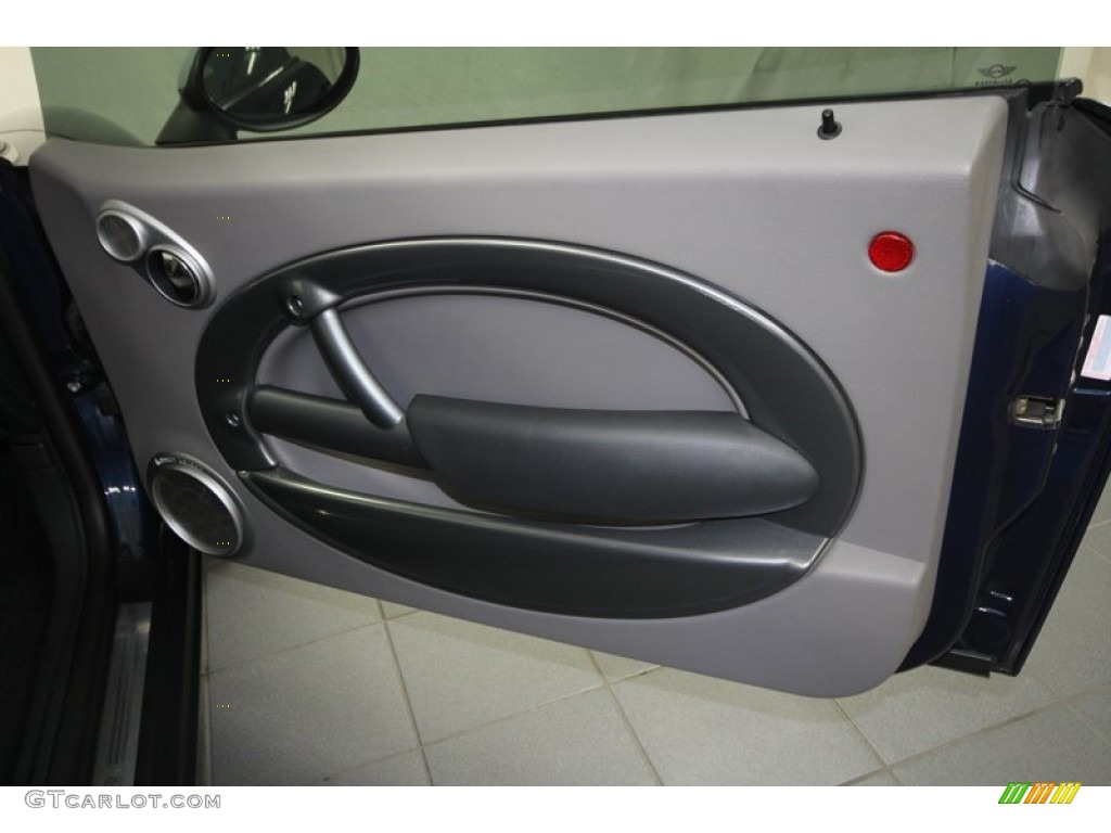 2006 Cooper Hardtop - Space Blue Metallic / Space Gray/Panther Black photo #25