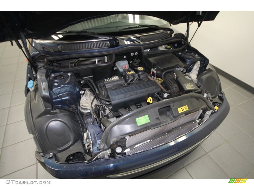 2006 Cooper Hardtop - Space Blue Metallic / Space Gray/Panther Black photo #28