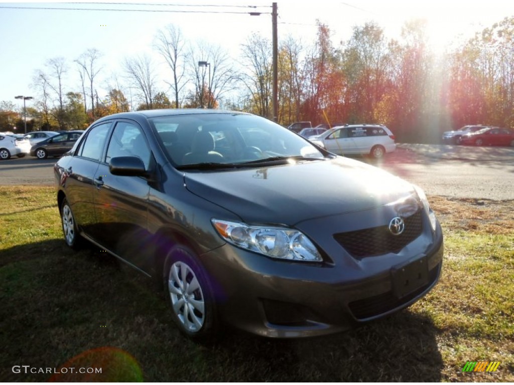 2010 Corolla  - Magnetic Gray Metallic / Ash photo #1