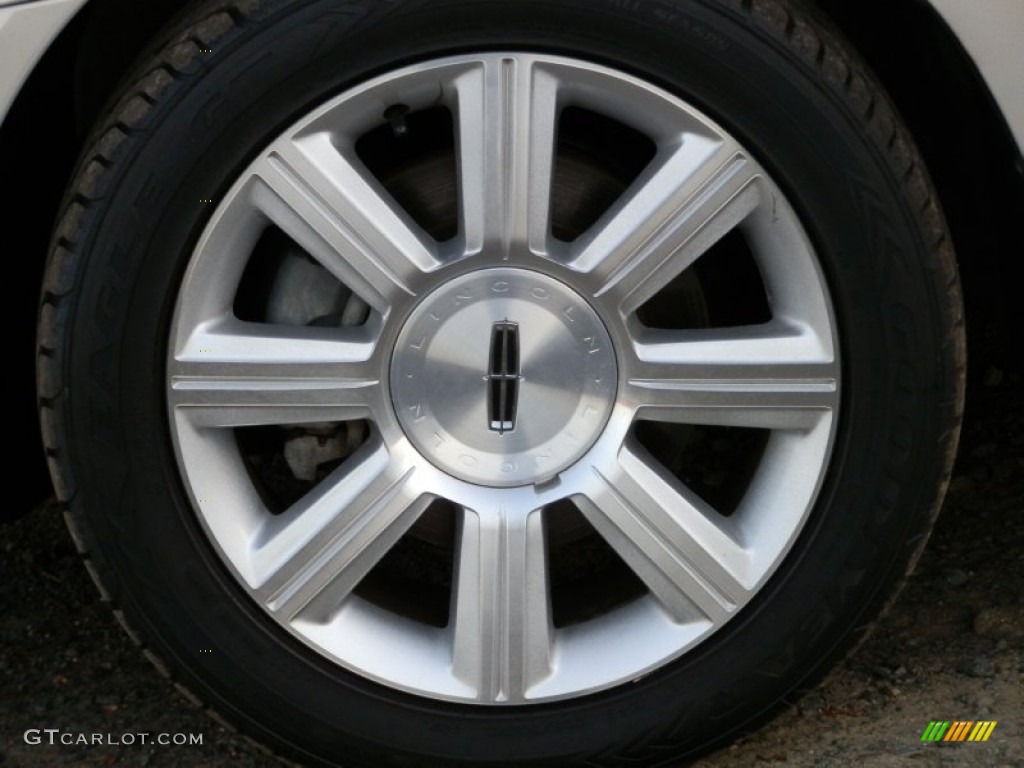 2009 MKZ Sedan - Smokestone Metallic / Dark Charcoal photo #17