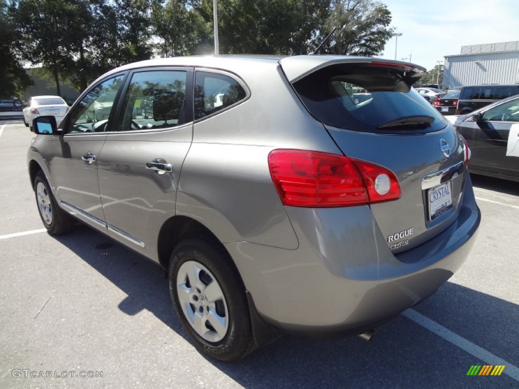 2011 Rogue S - Gotham Gray Metallic / Black photo #3