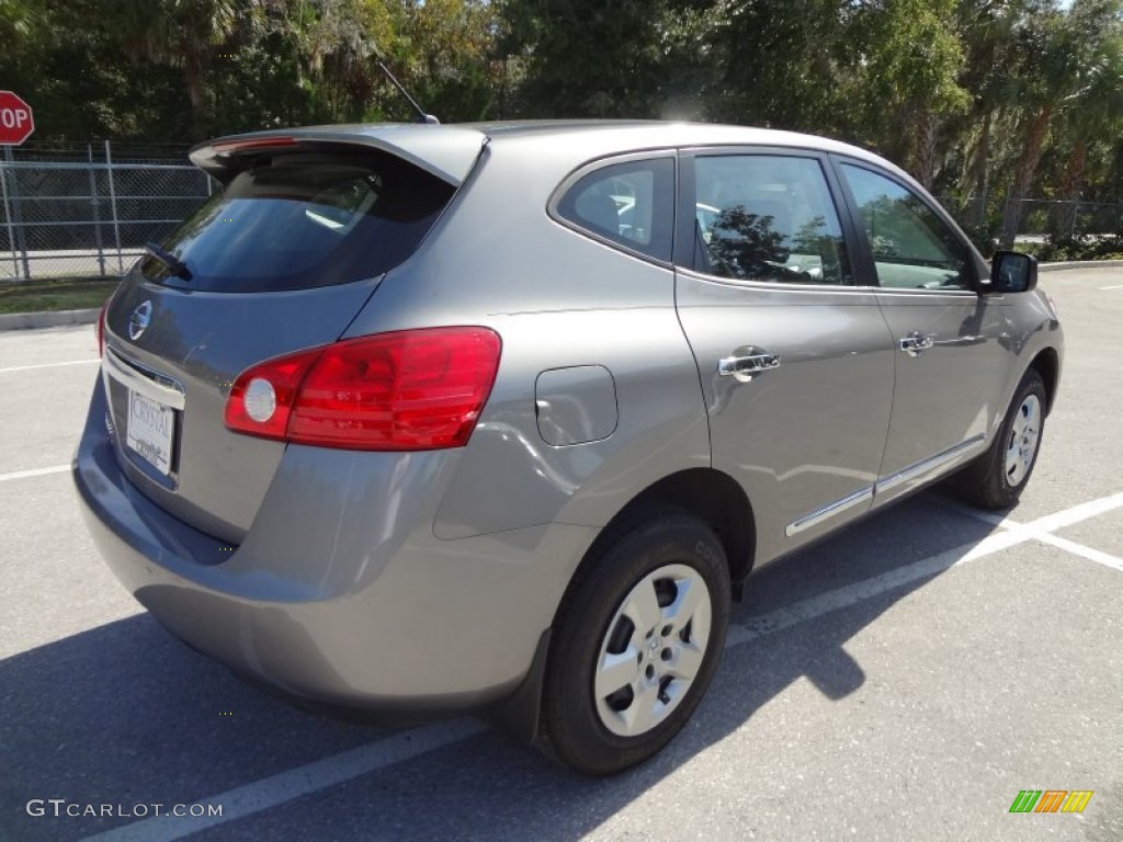 2011 Rogue S - Gotham Gray Metallic / Black photo #9