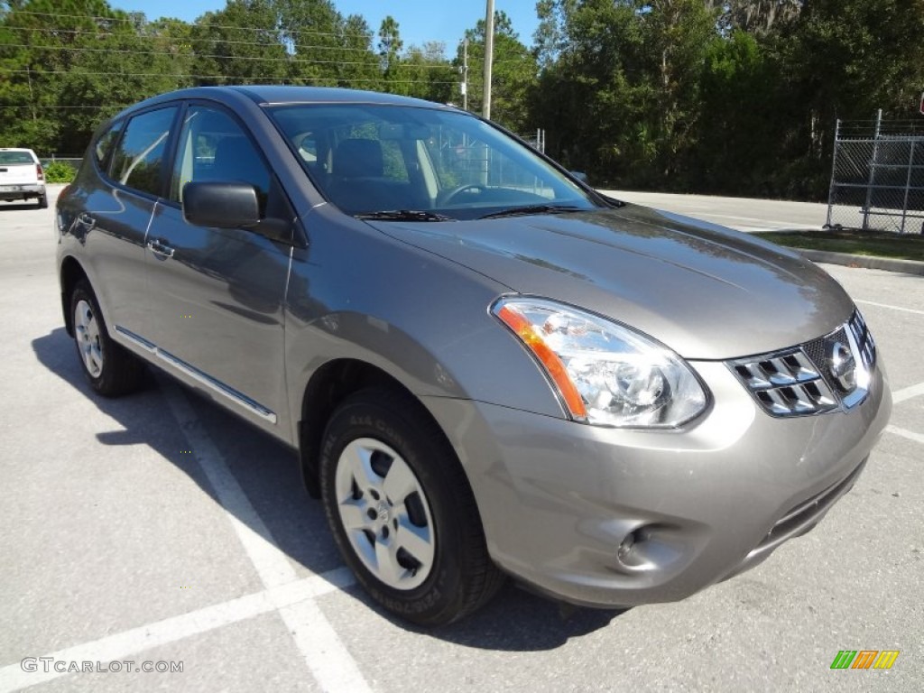 2011 Rogue S - Gotham Gray Metallic / Black photo #11