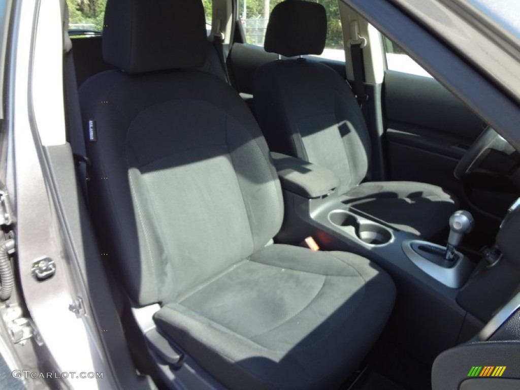 2011 Rogue S - Gotham Gray Metallic / Black photo #13