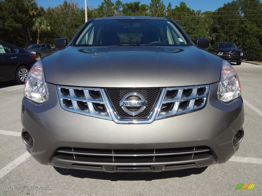 2011 Rogue S - Gotham Gray Metallic / Black photo #14
