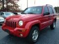 2002 Flame Red Jeep Liberty Limited 4x4  photo #7
