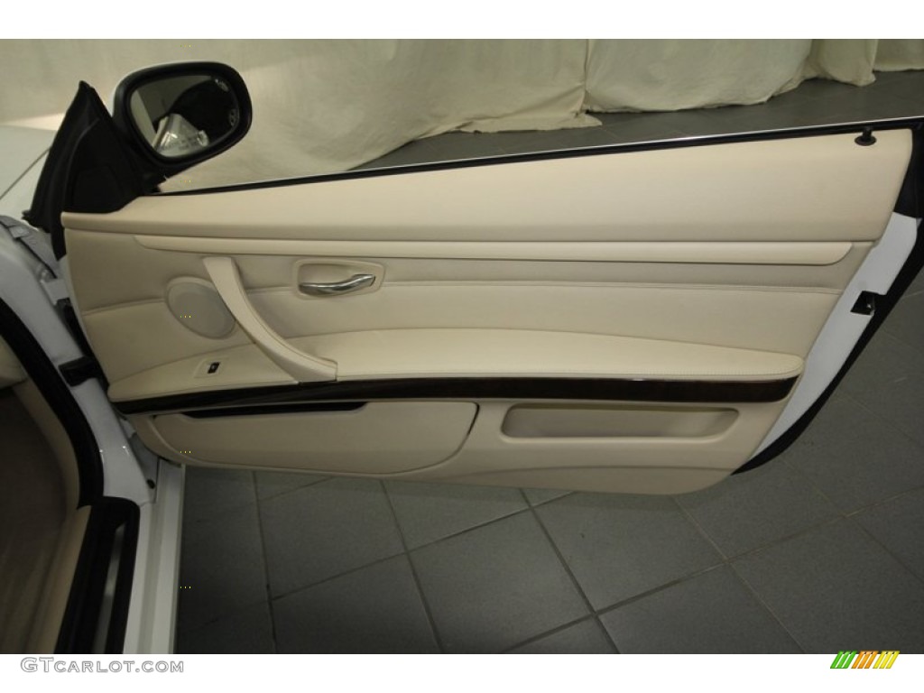 2010 3 Series 328i Convertible - Alpine White / Cream Beige photo #35