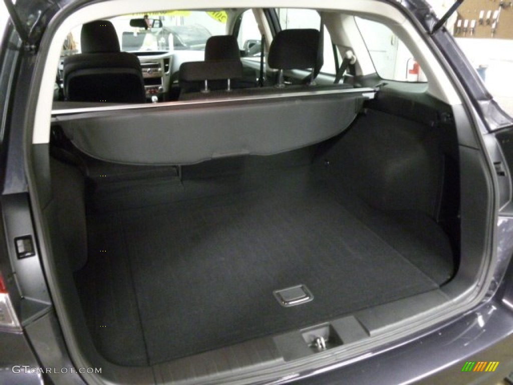 2011 Outback 2.5i Wagon - Graphite Gray Metallic / Off Black photo #3