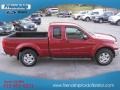2008 Red Brawn Nissan Frontier SE King Cab 4x4  photo #5