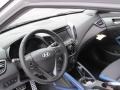 Blue 2013 Hyundai Veloster Turbo Dashboard