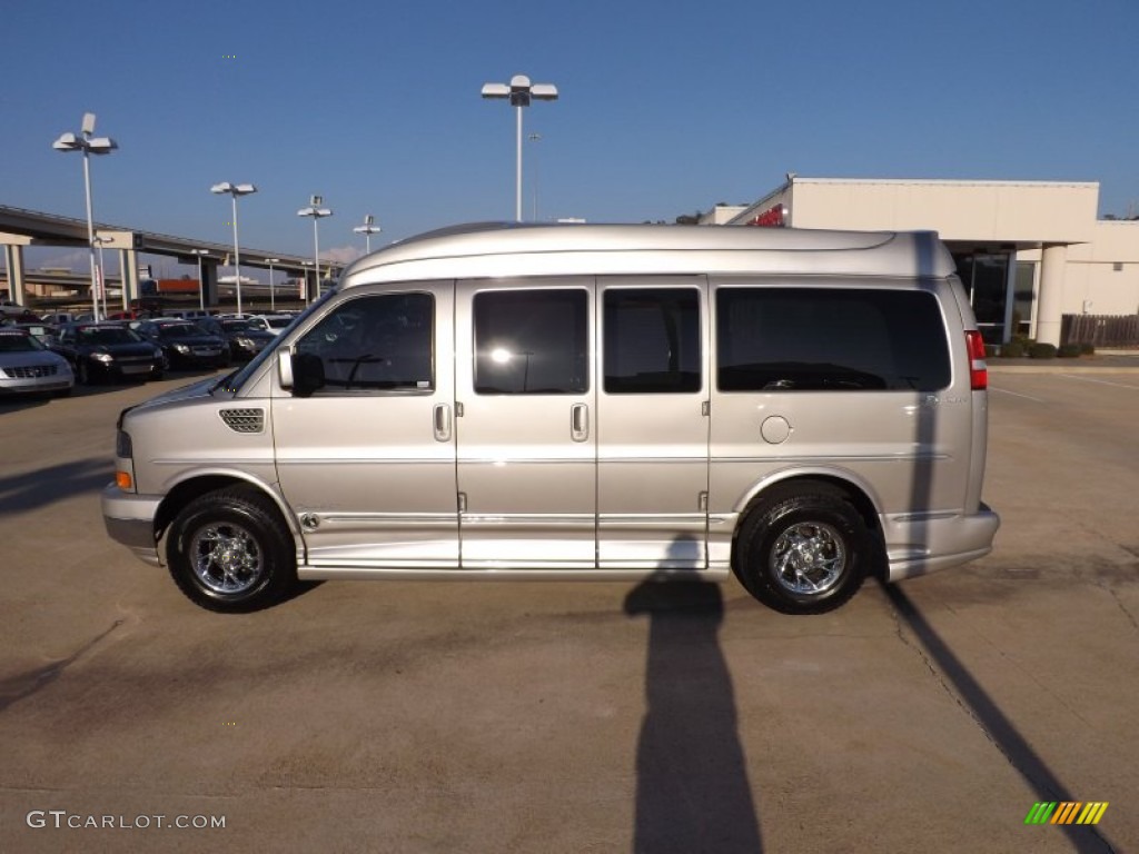 2008 Savana Van LT 1500 Passenger Conversion - Silver Birch Metallic / Neutral photo #2