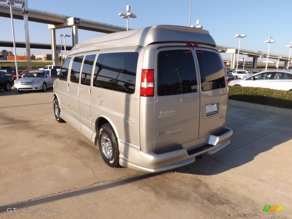 2008 Savana Van LT 1500 Passenger Conversion - Silver Birch Metallic / Neutral photo #3