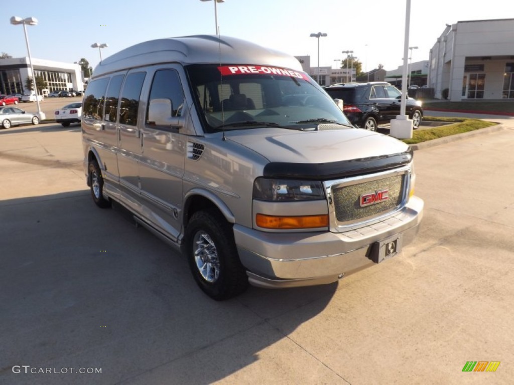 2008 Savana Van LT 1500 Passenger Conversion - Silver Birch Metallic / Neutral photo #7
