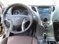 2013 Hyundai Azera Chestnut Brown Interior Dashboard Photo