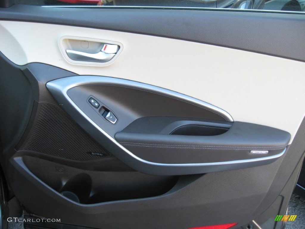 2013 Hyundai Santa Fe Sport 2.0T Beige Door Panel Photo #73149225