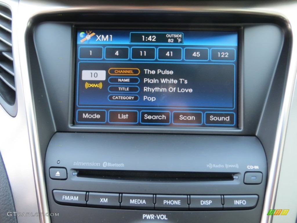 2013 Hyundai Azera Standard Azera Model Audio System Photos