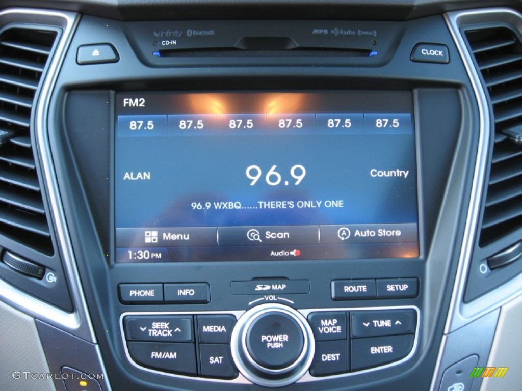2013 Hyundai Santa Fe Sport 2.0T Audio System Photos
