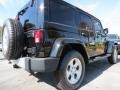 2013 Black Jeep Wrangler Unlimited Sahara 4x4  photo #3