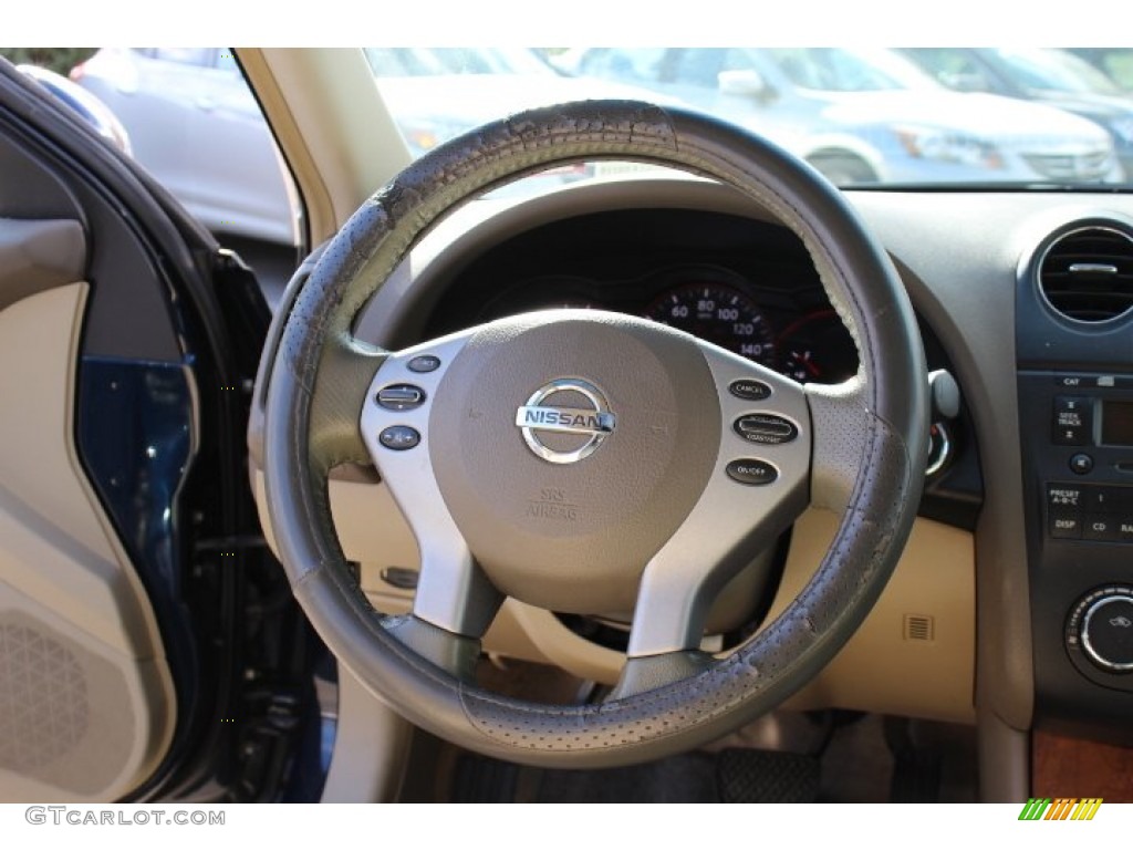 2007 Nissan Altima 2.5 S Frost Steering Wheel Photo #73149630