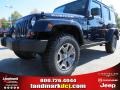 True Blue Pearl 2013 Jeep Wrangler Unlimited Rubicon 4x4