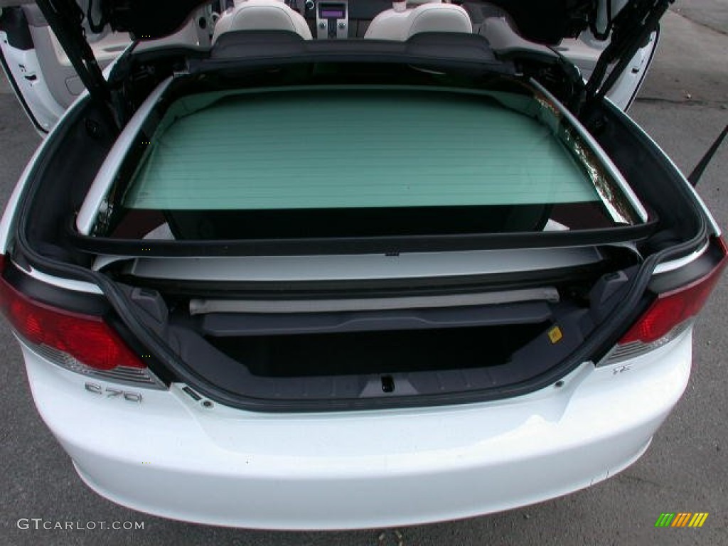 2009 C70 T5 Convertible - Ice White / Calcite photo #16