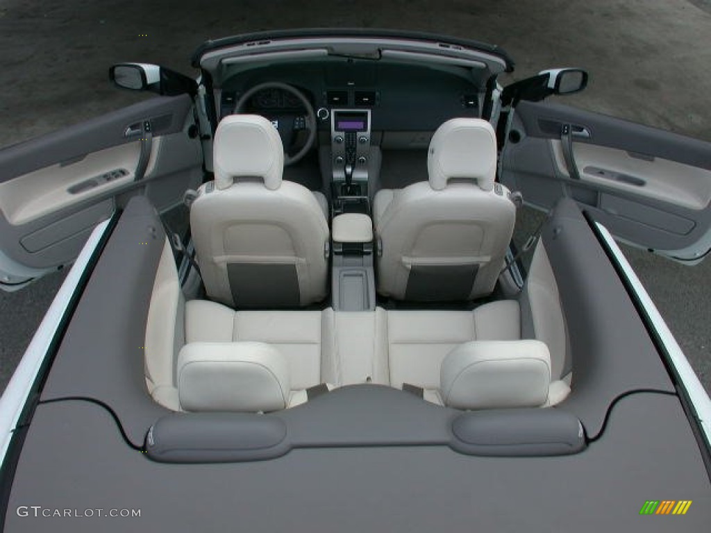 2009 C70 T5 Convertible - Ice White / Calcite photo #17